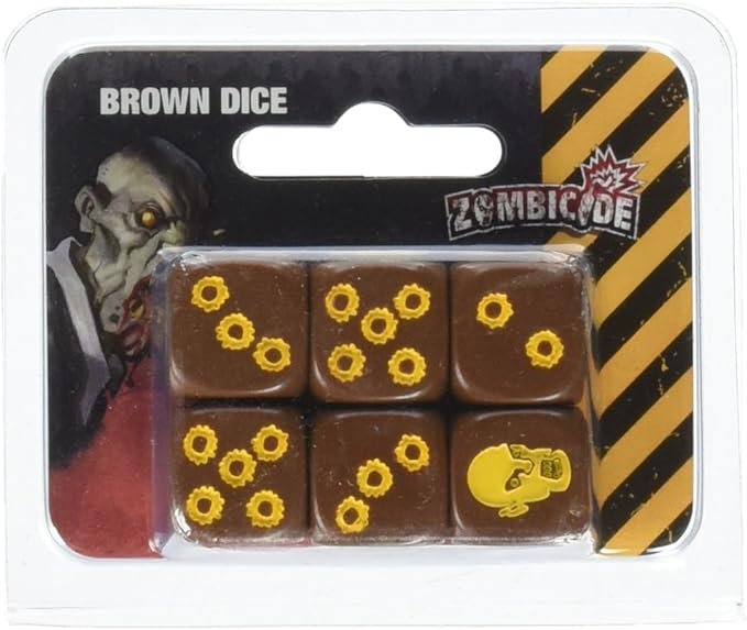 Zombicide Brown Dice