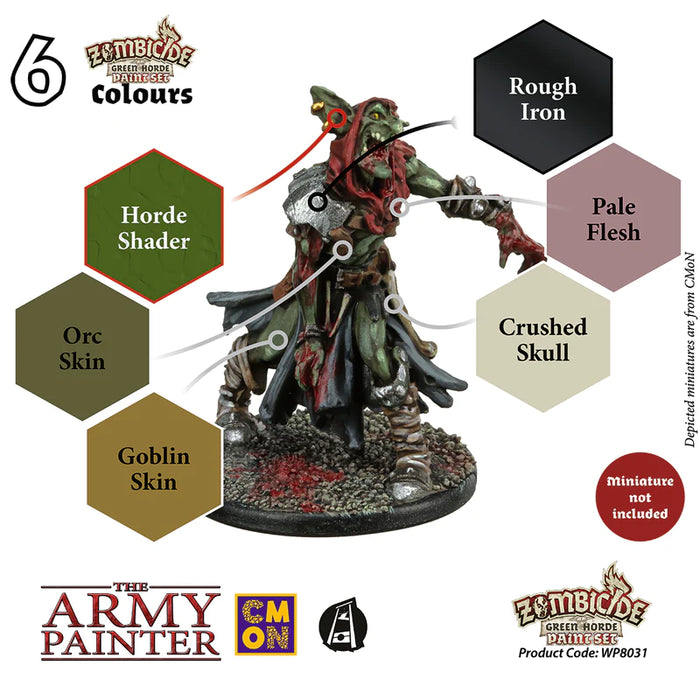 The Army Painter - Zombicide Green Horde Paint Set