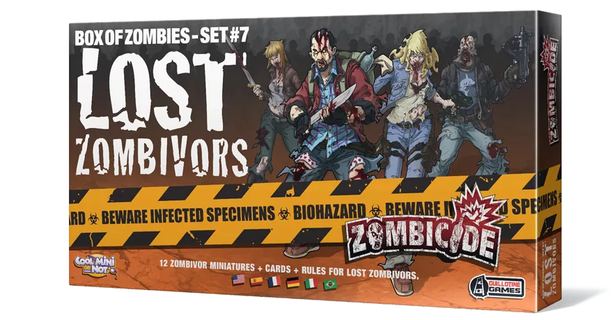 Zombicide: Box of Zombies #7 - Lost Zombivors Expansion