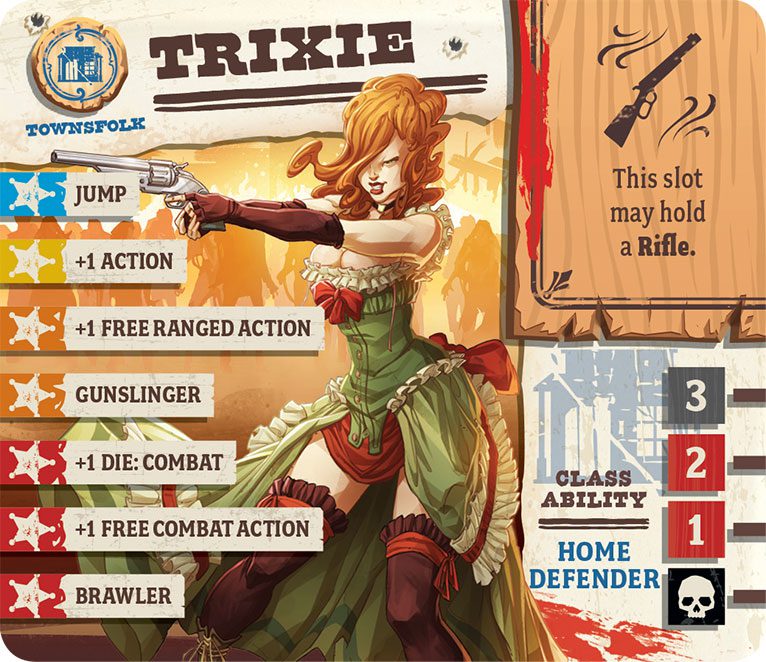 Zombicide - Undead or Alive Survivor - Trixie