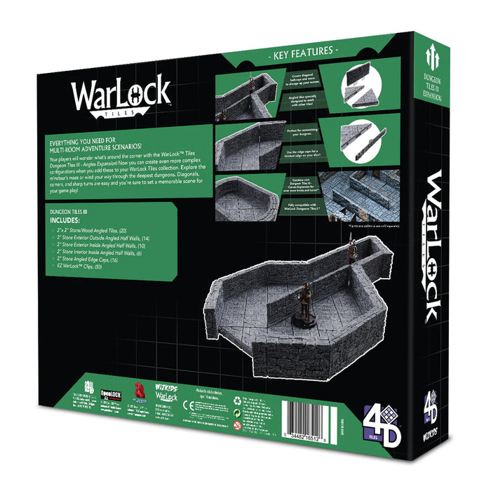 WarLock Tiles: Expansion - Dungeon Tiles III - Angles