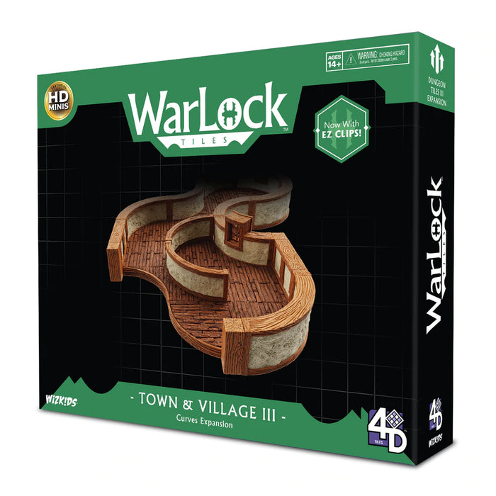 WarLock Tiles: Expansion - Town & Village III - Curves