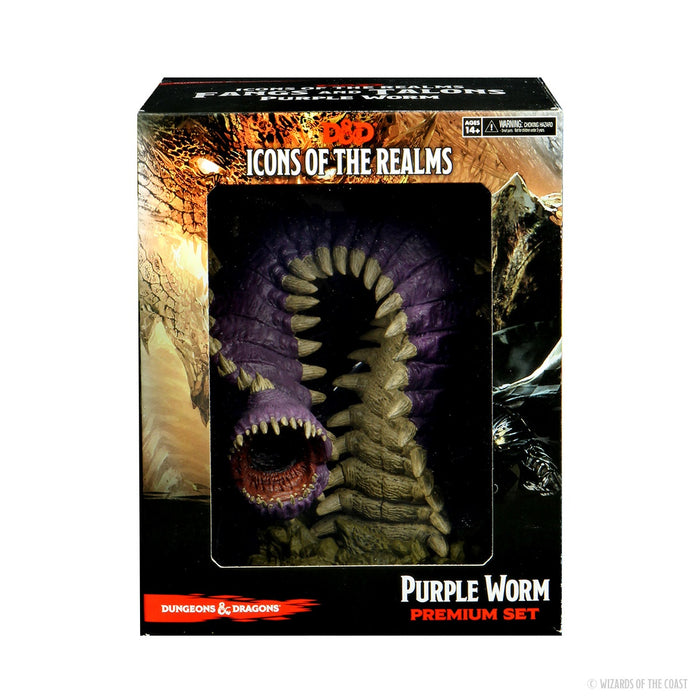 D&D Icons of the Realms: Fangs and Talons - Purple Worm