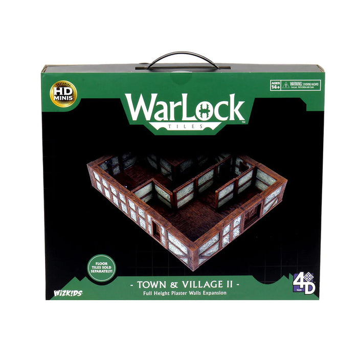 WarLock Tiles: Expansion - Town & Village II - Full Height Stone Walls