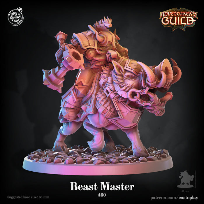 Dwarf - Beast Master - Adventurer's Guild