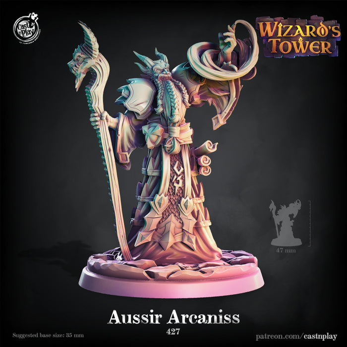 Dragonborn Wizard - Aussir Arcaniss